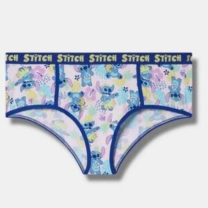 🆕️🍍 1X DISNEY STITCH COTTON MID-RISE BOYSHORT PANTY🍍